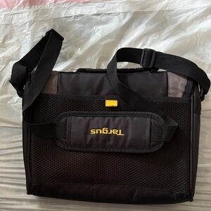 Targus Black and Yellow Messenger Bag